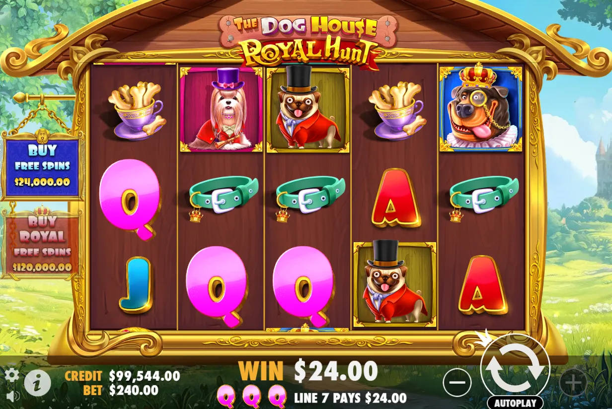 The Dog House Royal Hunt Slot